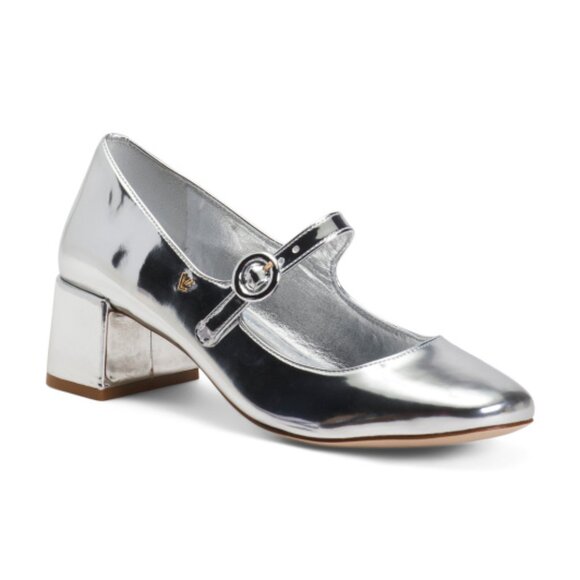 LARROUDE Made In Brazil Blair Block Heel Pumps NWT - Picture 1 of 2